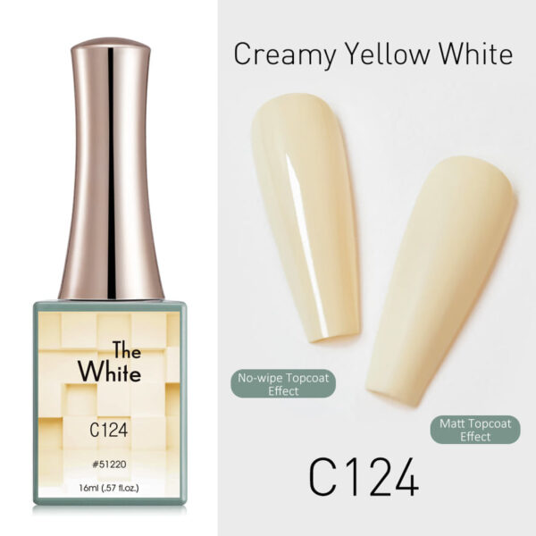 Гел лак The White c124 – 16 ml