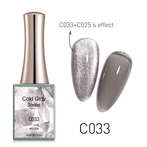 Гел лак Cold Gray c033 – 16 ml