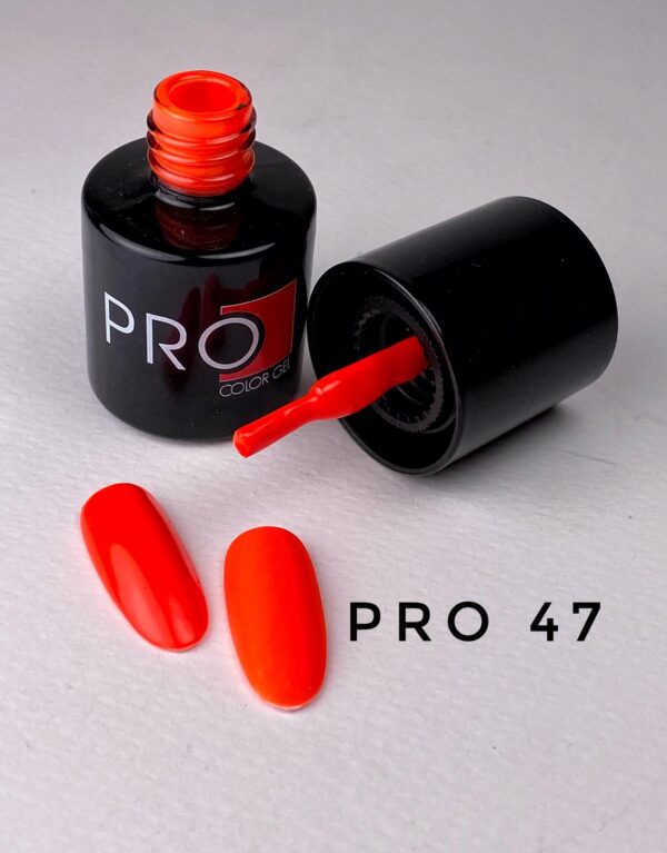 Pro Color Gel 47, 8 ml – Червен