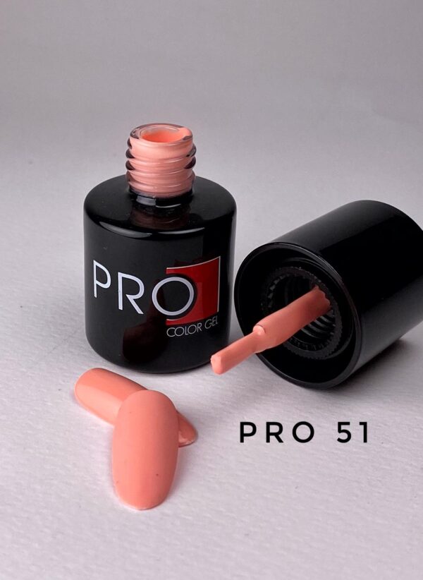 Pro Color Gel 51, 8 ml – Бежовo розовo