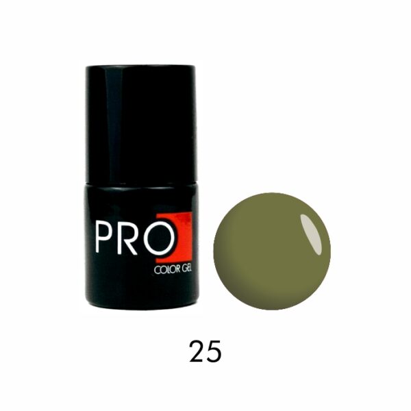 Pro Color Gel 25, 8 ml – Зелен