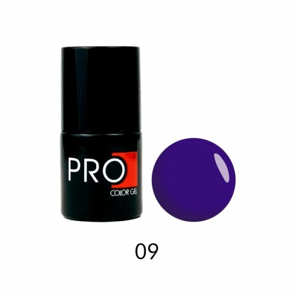Pro Color Gel 09, 8 ml – Bиолетов