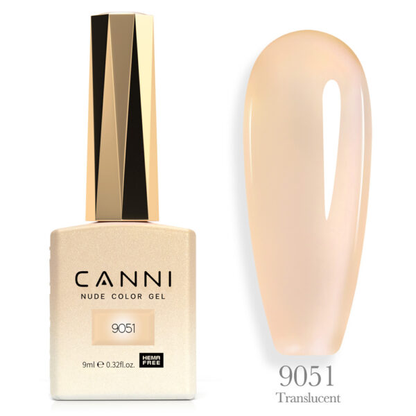 Гел лак Canni 9051 Hema Free, 9мл