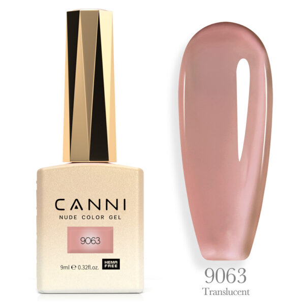 Гел лак Canni 9063 Hema Free, 9мл